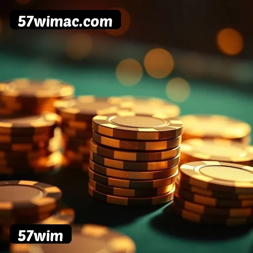 57wim bônus R$5.000 + 500 giros - Rollover 35x, prazo 30 dias, 38% taxa conversão